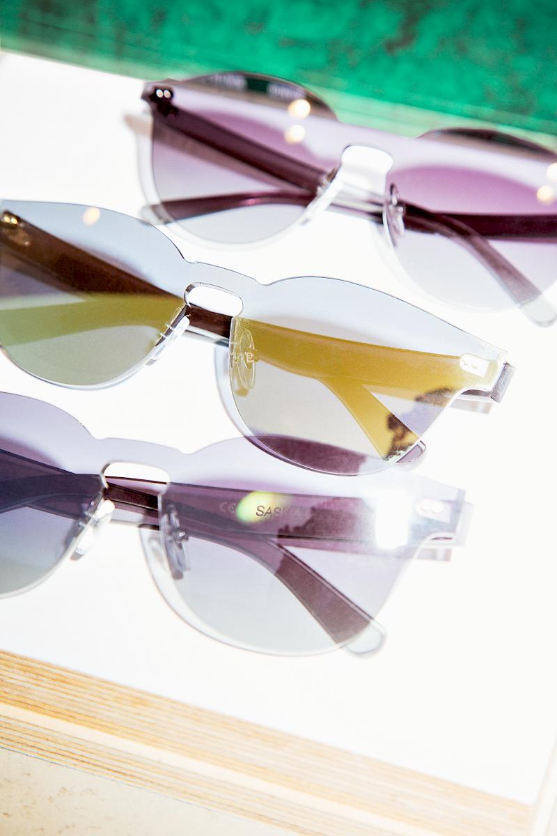 VIU shades on display