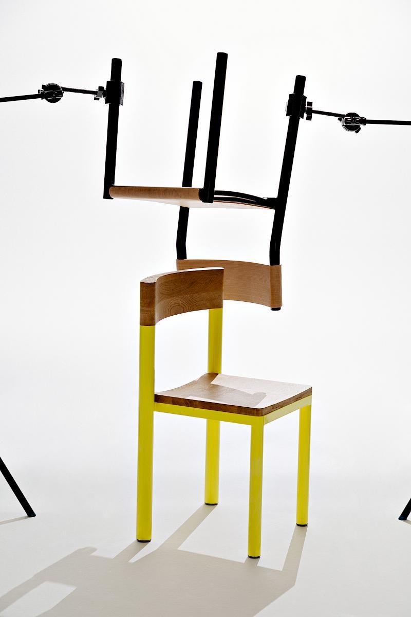 FLEX Chair and PACO Chair by hannes&fritz, collaboration between Hannes Breuer & Fritz Gräber