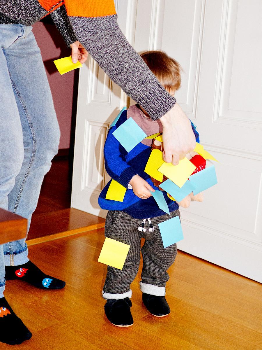 Hermes's Post-it dress